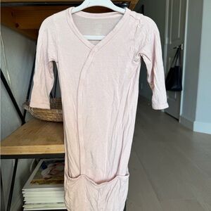 Kyte Baby Blush Pink Kimono Onesie